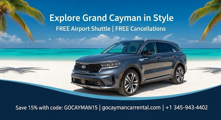 Find cheap car rental in Grand Cayman Airport with GoCayman Car Rentals
